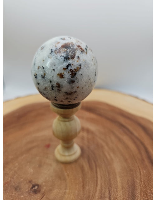 Load image into Gallery viewer, Ocean Jasper Sphere W/Stand 204g
