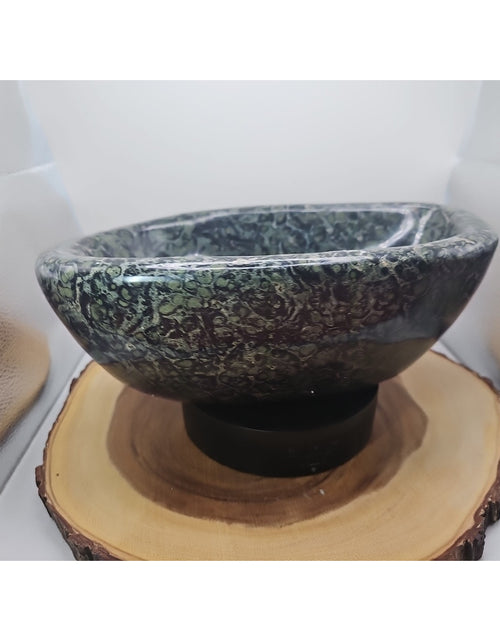 Load image into Gallery viewer, 14LB Natural Kambaba Jasper Quartz Crystal  Bowl
