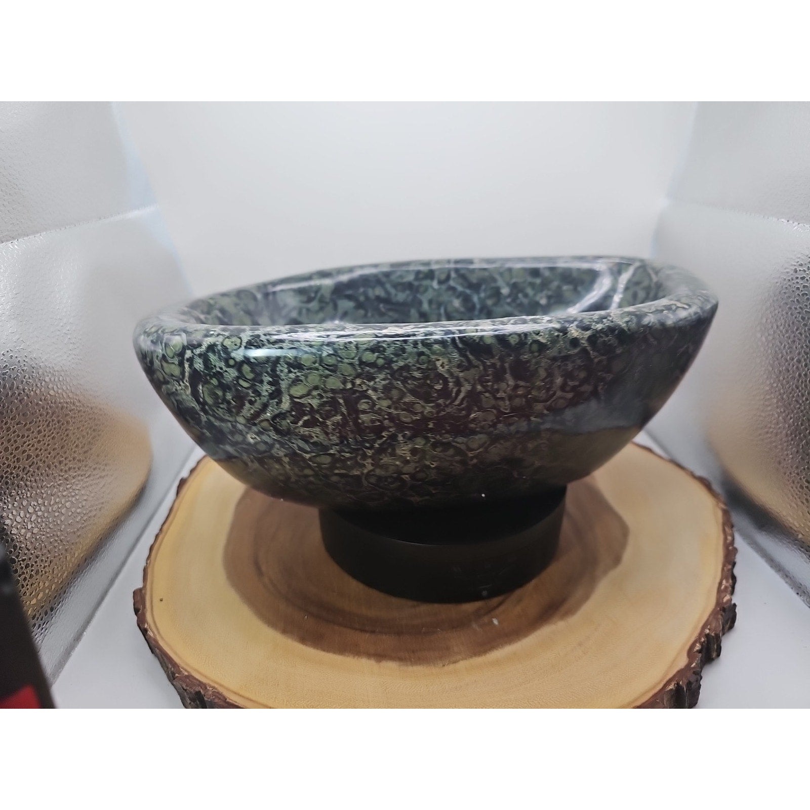 14LB Natural Kambaba Jasper Quartz Crystal  Bowl
