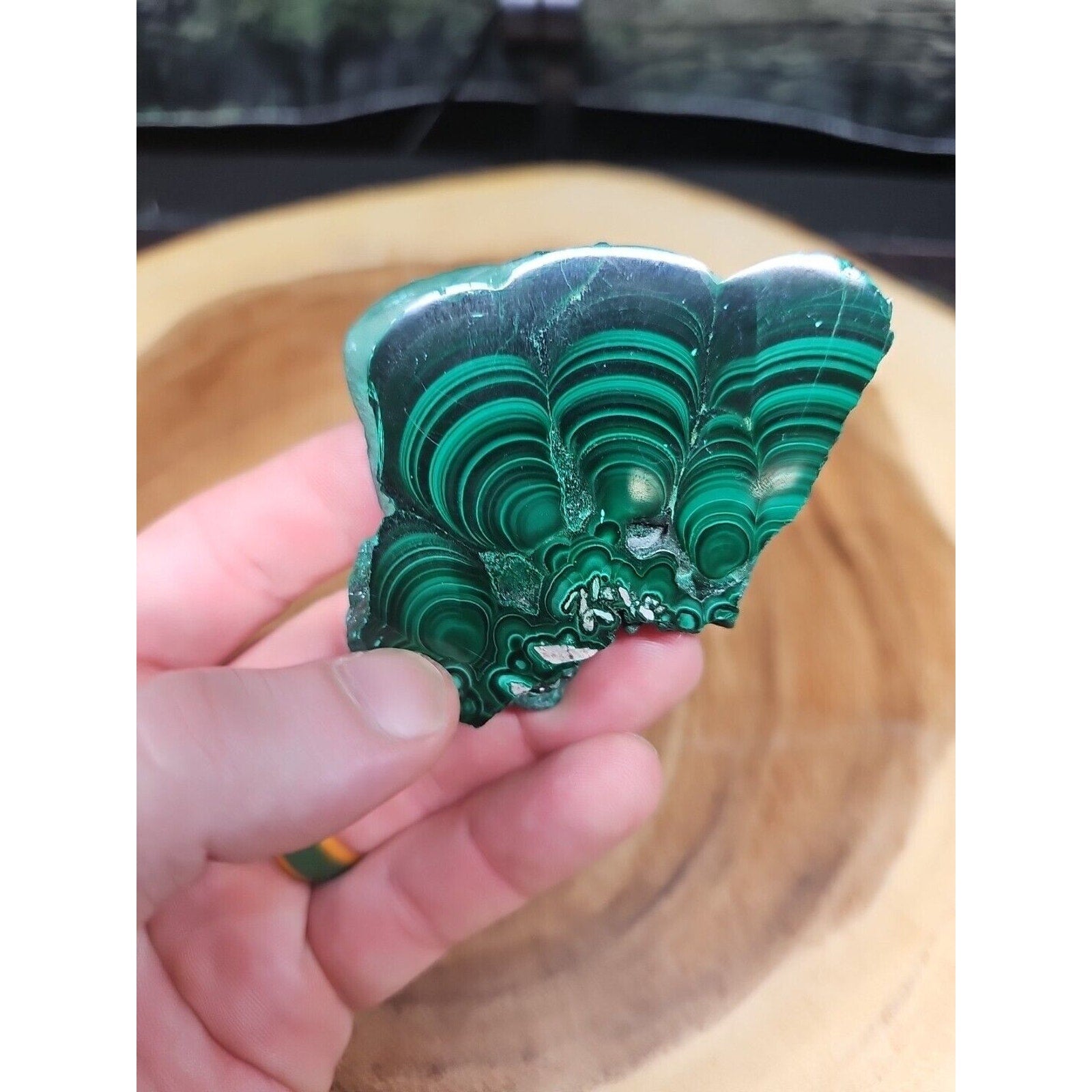 malachite Slice 4oz