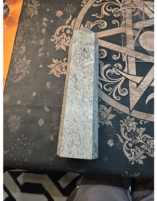 Load image into Gallery viewer, 7.05lb 12in Tall Crazy Lace Jasper Crystal Point Tower Healing
