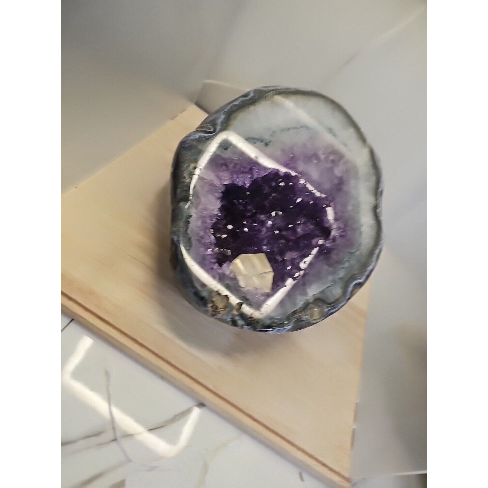 XLarge amethyst crystal cluster geode 10.5 Lbs