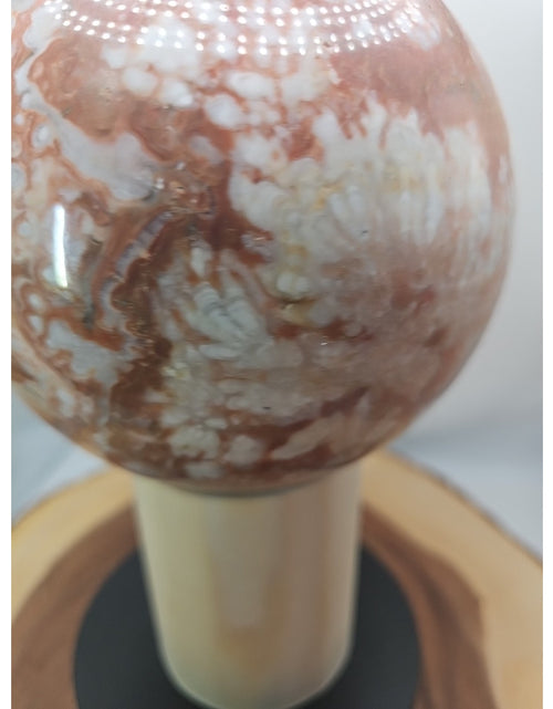 Load image into Gallery viewer, 10.42LB Natural Chocolate Agate Sphere Ball Reiki Gem
