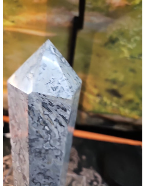 Load image into Gallery viewer, 7.05lb 12in Tall Crazy Lace Jasper Crystal Point Tower Healing
