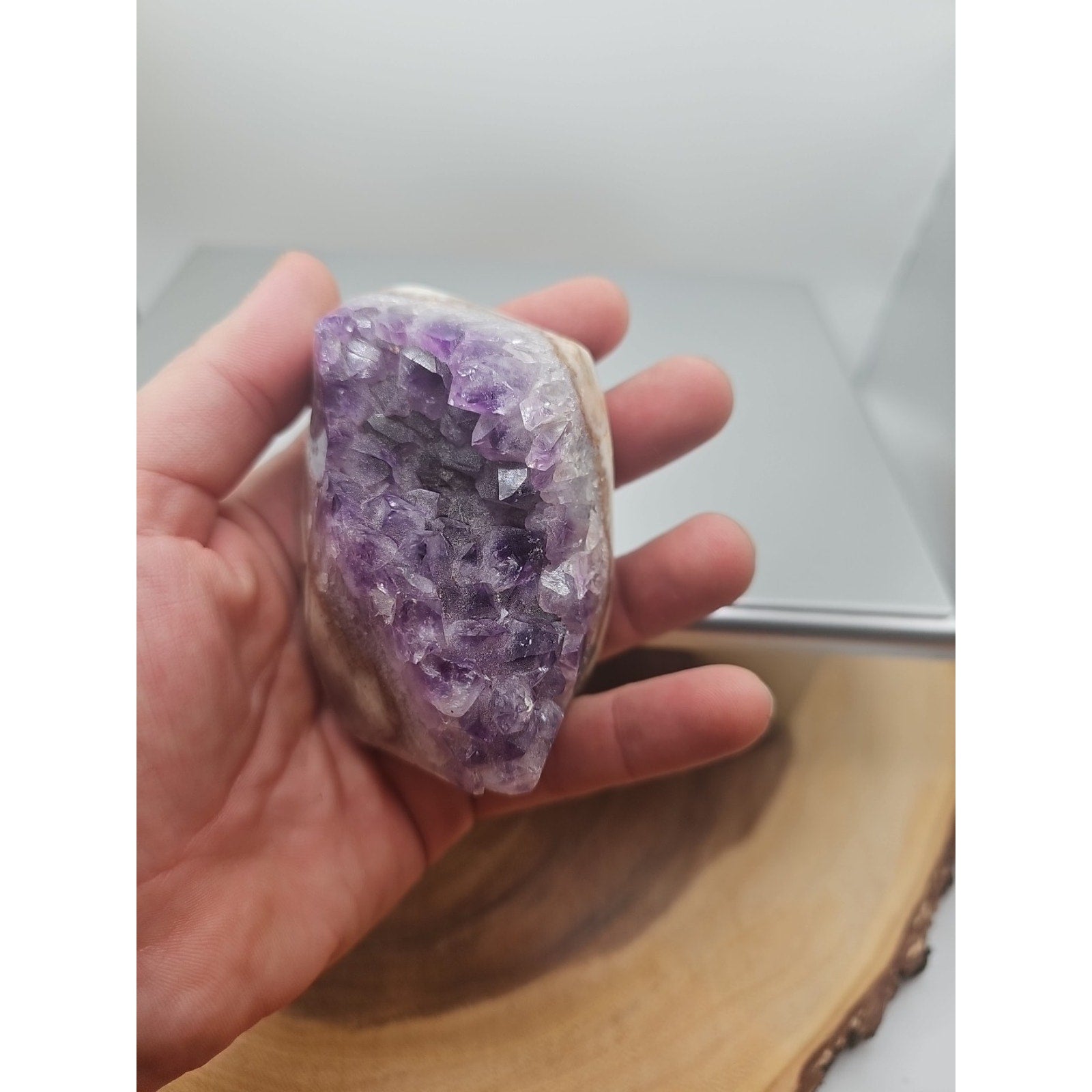 Amethyst Geode Cluster. .66lb