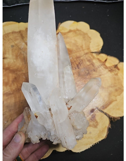 Load image into Gallery viewer, 4.4LB Large Natural White Clear Quartz Crystal Cluster Rough Healing Specimen
