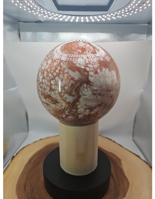 Load image into Gallery viewer, 10.42LB Natural Chocolate Agate Sphere Ball Reiki Gem
