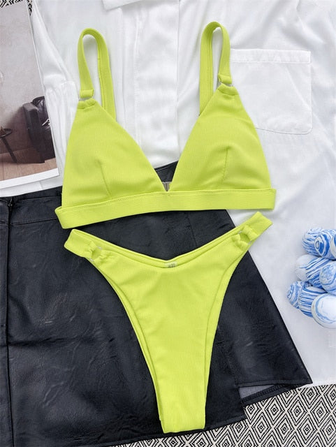 Load image into Gallery viewer, Brazilian Swimwear Set
