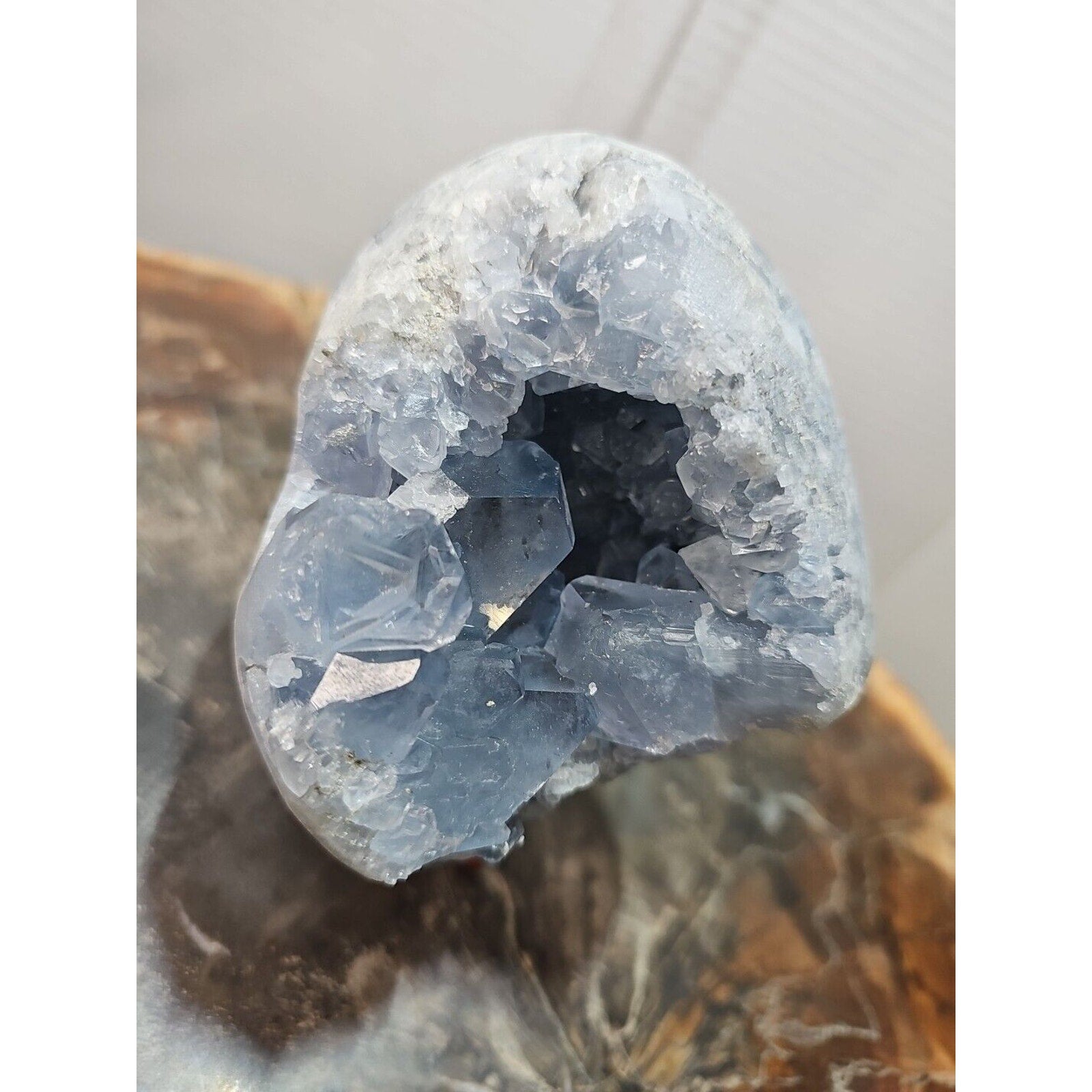 3.17LB Natural and Beautiful Baby Blue Celestite