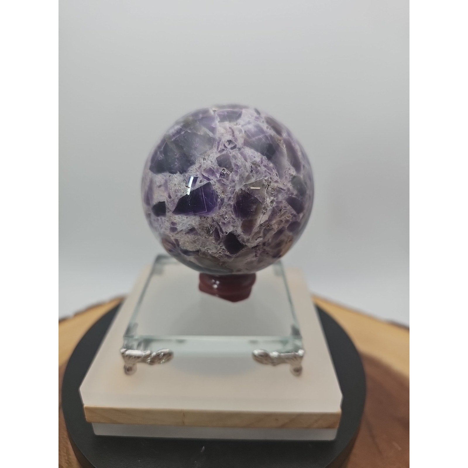 Madagascar Amethyst Sphere - 373g, 61mm - Collectors Item