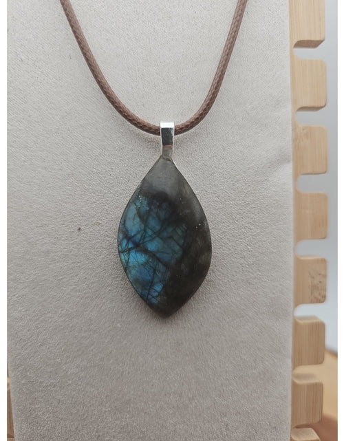 Load image into Gallery viewer, Labradorite Crystal Pendant 1 Each
