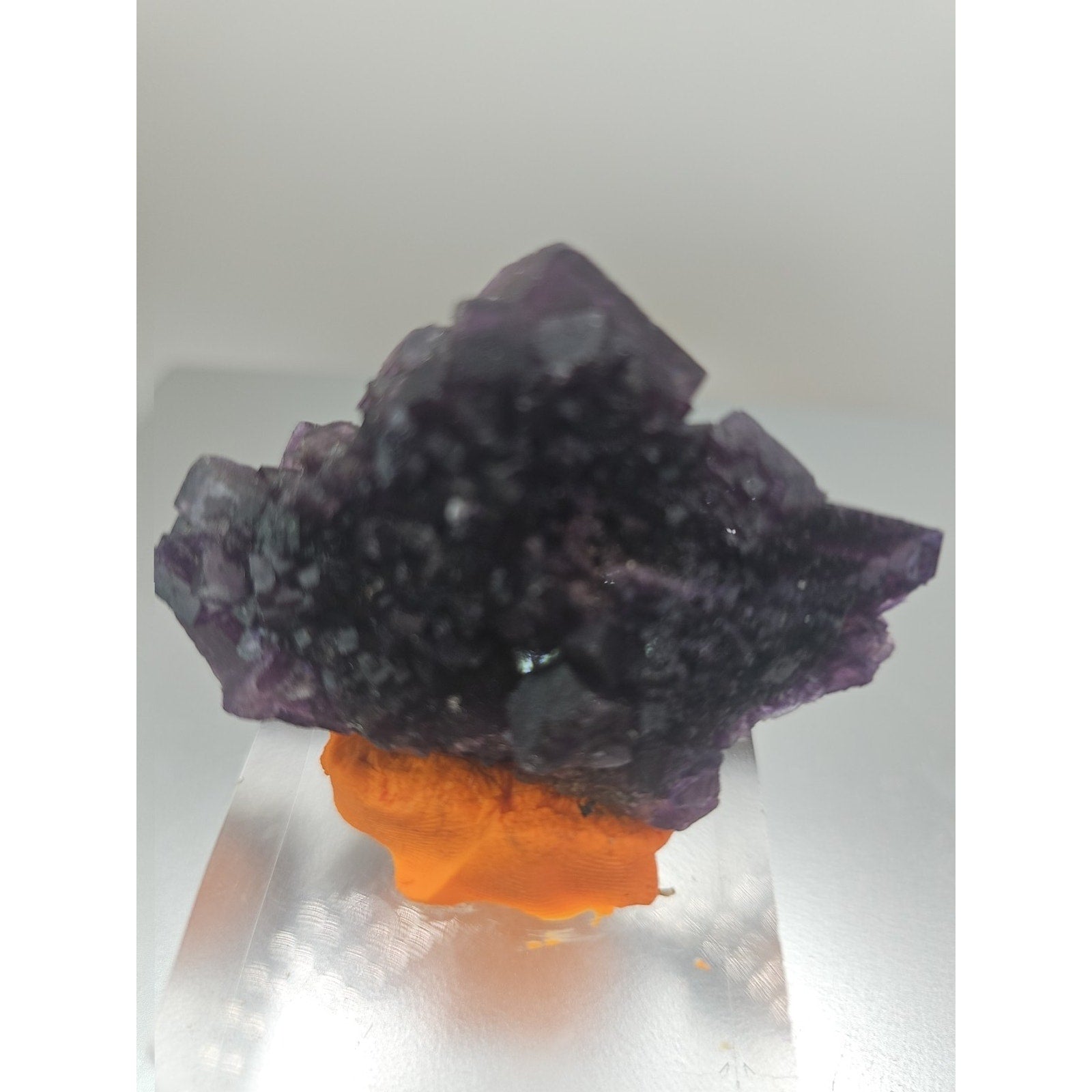 Fluorite crystal quartz cluster 2.5oz