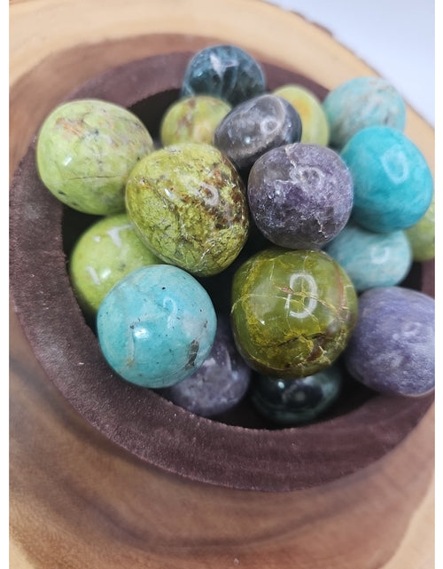 Load image into Gallery viewer, Ocean Jasper Spheres In Bowl 2lbs Of Stones
