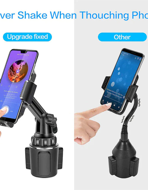 Load image into Gallery viewer, Universal 360° Adjustable Car Mount Cup Stand Cradle Holder For Cell Phone USA
