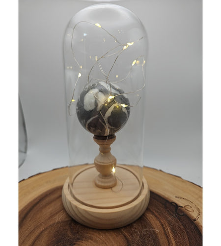 1000 Eye Jasper Sphere With Case 60mm