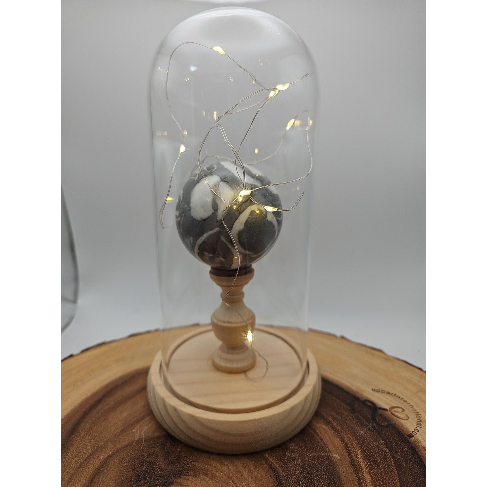 1000 Eye Jasper Sphere With Case 60mm