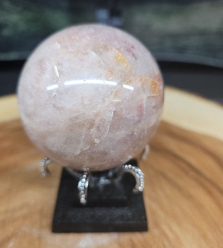 Ocean jasper quartz sphere