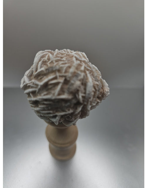 Load image into Gallery viewer, Desert Rose Crystal Stone W/stand 71grams
