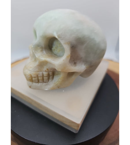 1lb Natural Jasper Calcite Skulls Crystal Carving Mixed Stones Healing