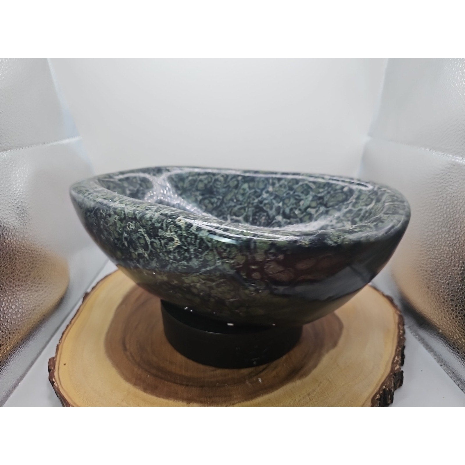 14LB Natural Kambaba Jasper Quartz Crystal  Bowl