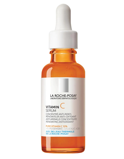 Load image into Gallery viewer, La Roche-Posay Pure Vitamin C Face Serum with Hyaluronic Acid &amp; Salicylic Acid, Anti Aging Face Serum for Wrinkles &amp; Uneven Skin Texture to Visibly Brighten &amp; Smooth. Suitable for Sensitive Skin
