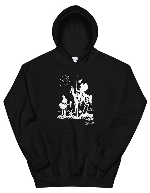 Load image into Gallery viewer, Pablo Picasso Don Quixote of La Mancha 1955 Artwork Unisex Hoodie
