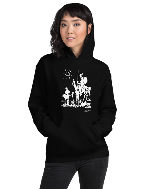 Load image into Gallery viewer, Pablo Picasso Don Quixote of La Mancha 1955 Artwork Unisex Hoodie
