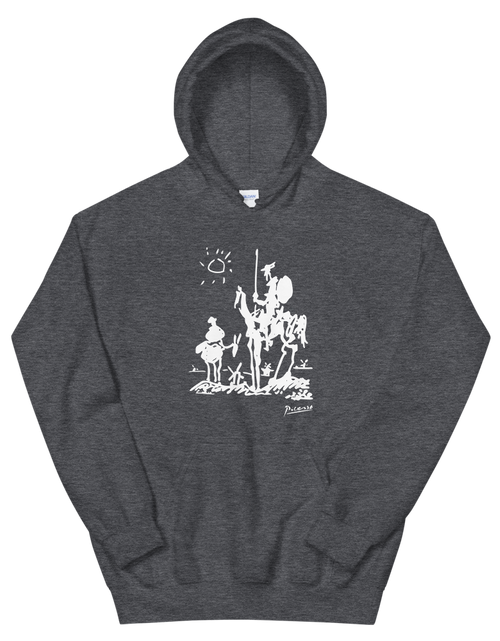 Load image into Gallery viewer, Pablo Picasso Don Quixote of La Mancha 1955 Artwork Unisex Hoodie

