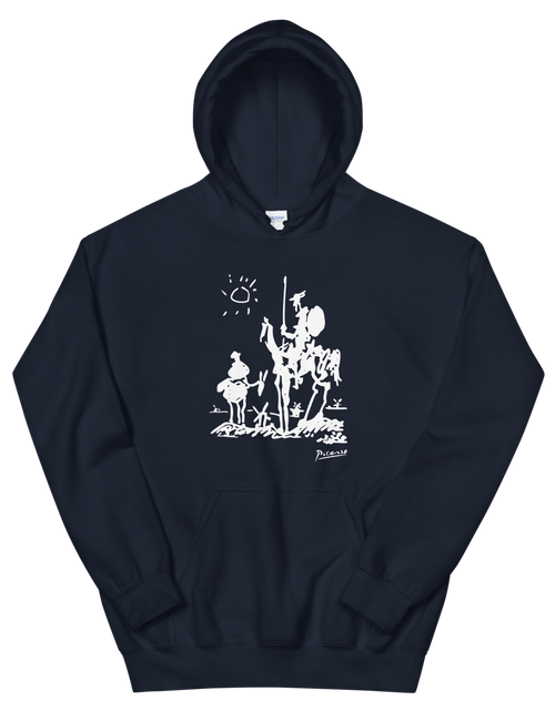 Load image into Gallery viewer, Pablo Picasso Don Quixote of La Mancha 1955 Artwork Unisex Hoodie
