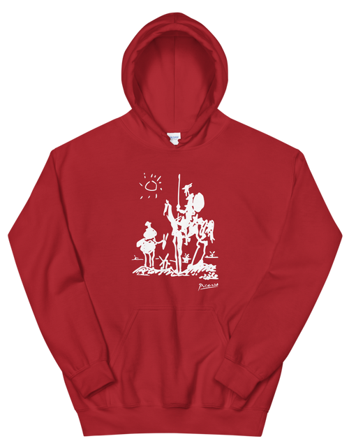 Load image into Gallery viewer, Pablo Picasso Don Quixote of La Mancha 1955 Artwork Unisex Hoodie
