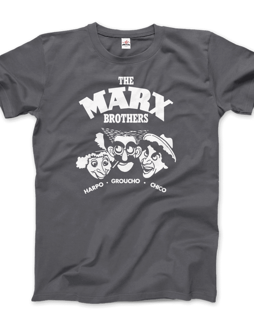 Load image into Gallery viewer, The Marx Brothers, Harpo, Groucho and Chico T-Shirt

