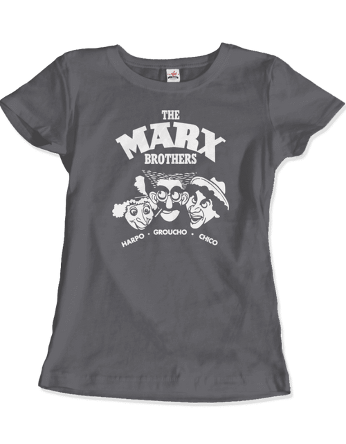 Load image into Gallery viewer, The Marx Brothers, Harpo, Groucho and Chico T-Shirt
