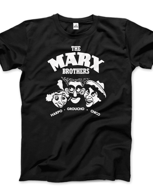Load image into Gallery viewer, The Marx Brothers, Harpo, Groucho and Chico T-Shirt
