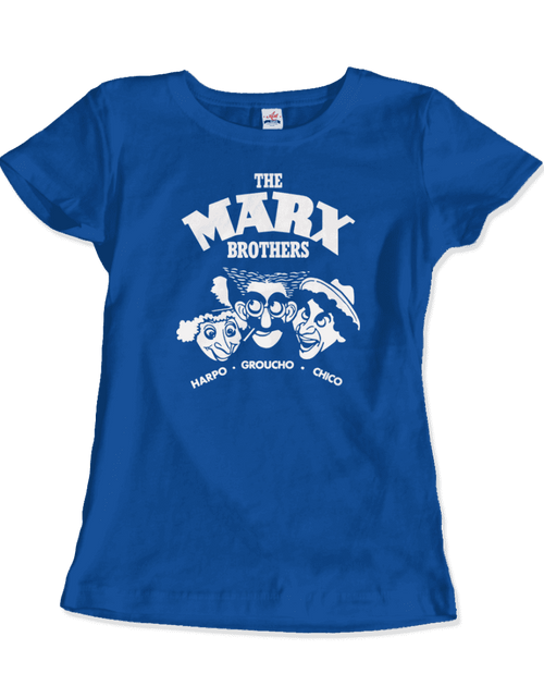 Load image into Gallery viewer, The Marx Brothers, Harpo, Groucho and Chico T-Shirt
