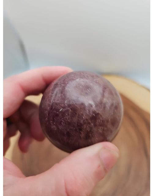 Load image into Gallery viewer, Strawberry Quartz Crystal Sphere 260g 55mm
