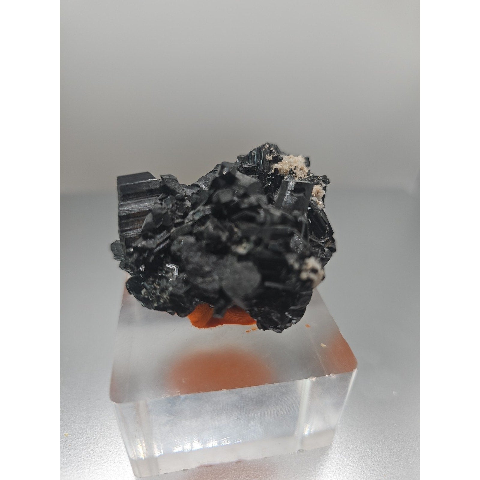 Black Tourmaline Crystal Specimen Rough Raw From Afghanistan 83grams