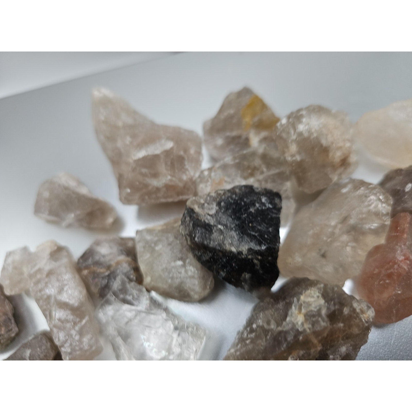 Smoky Quartz Mix 19pcs