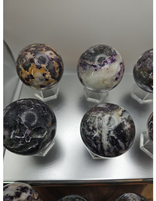 Load image into Gallery viewer, 55mm To 65mm Natural Sphalerite Quartz Crystal W/wooden Stand 1 Each
