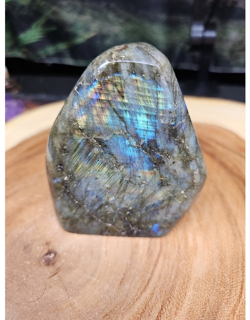 Load image into Gallery viewer, 1.48LB 1Pcs Natural Rainbow Labradorite Crystal Spectrolite Stone
