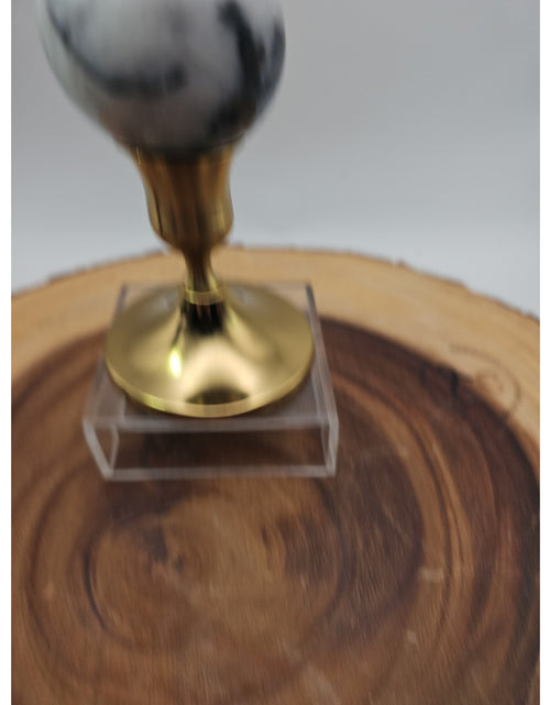 Load image into Gallery viewer, Tree Agate .53lb 53mm W/stand
