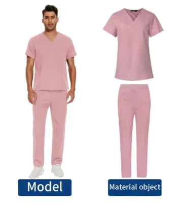 Load image into Gallery viewer, Men&#39;s V-Neck Medical Uniform
