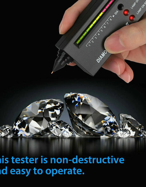 Load image into Gallery viewer, Portable Diamond Tester Selector Illuminated Jewelry Gemstone Testing Tool Kit
