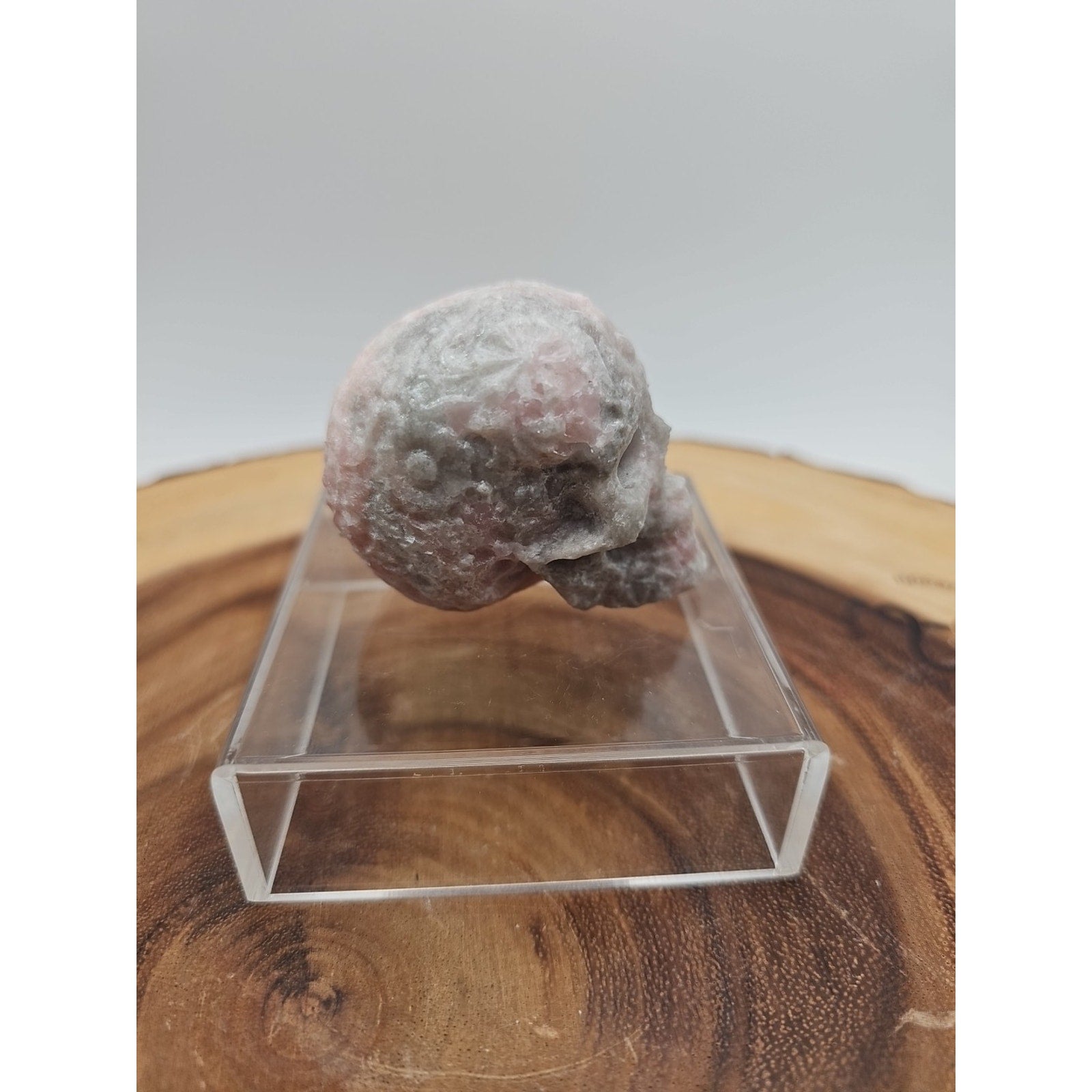 Pink Opal &Fluorite Skulls. .60lb 49mm