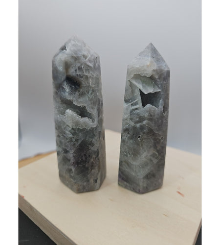 Fluorite Crystal Towers 1 Pair .56lb