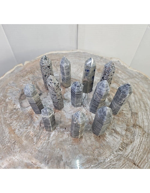 Load image into Gallery viewer, 2.41LB 12Pcs A Set Of Natural Quartz Crystal Jasper Point Tower Polished Healing
