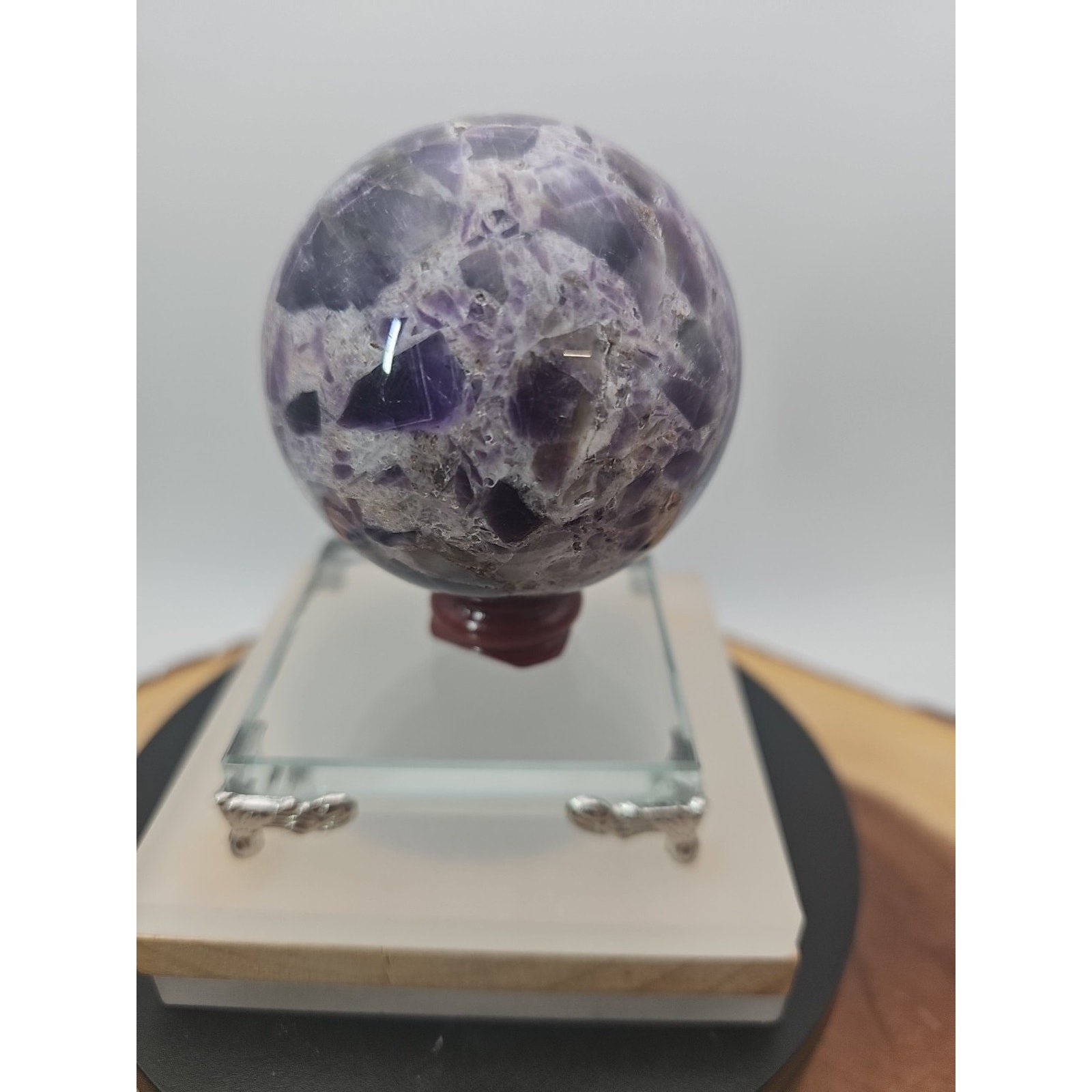 Madagascar Amethyst Sphere - 373g, 61mm - Collectors Item