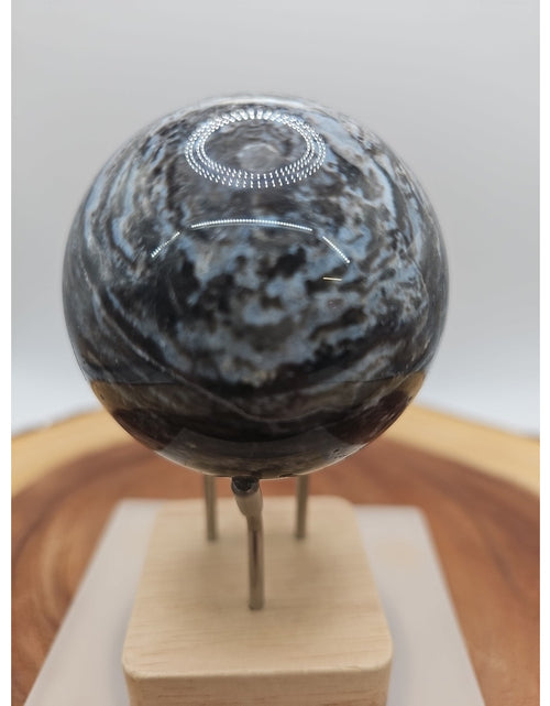 Load image into Gallery viewer, Ocean Jasper Sphere 63mm w/stand
