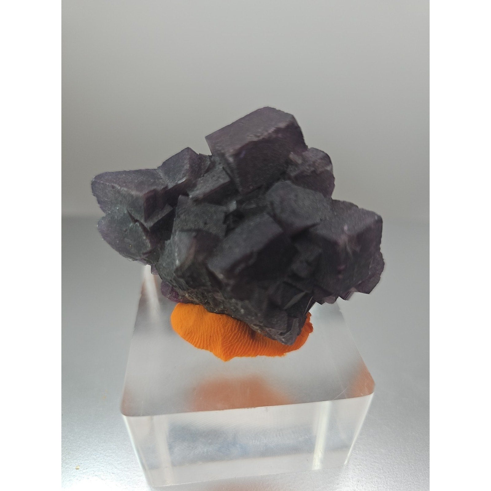 Fluorite crystal quartz cluster 2.5oz