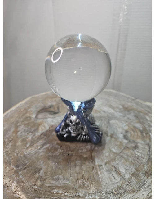 Load image into Gallery viewer, 100mm K9 Clear Photography Crystal Ball Sphere Decoration Lens Photo + Stand
