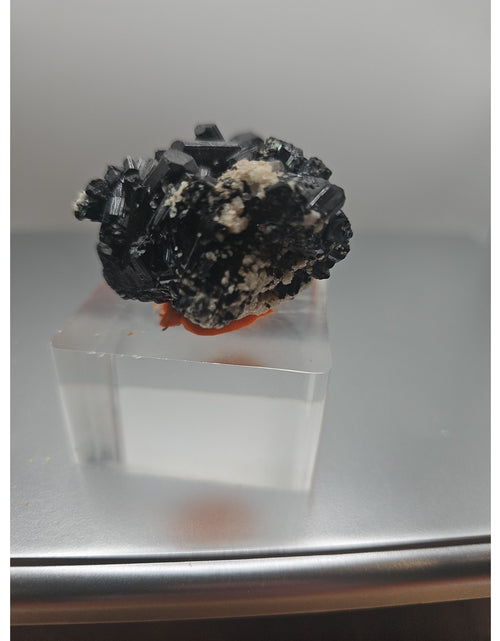 Load image into Gallery viewer, Black Tourmaline Crystal Specimen Rough Raw From Afghanistan 83grams
